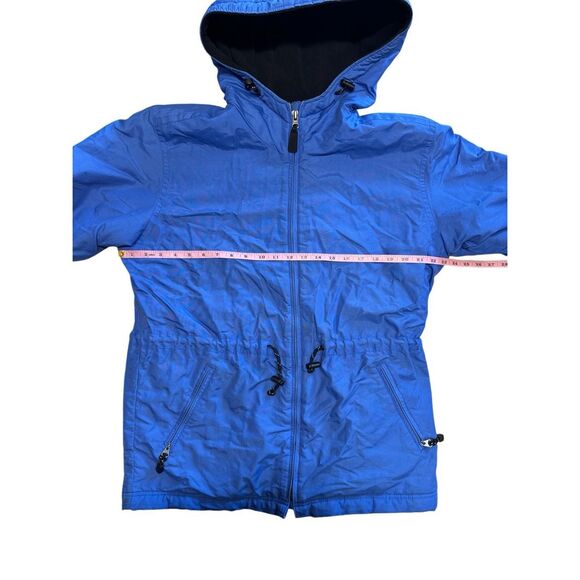Vintage Pacific Trail Blue Winter Snow Rain Zip Up Hooded Lined Jacket | Medium - Picture 3 of 7